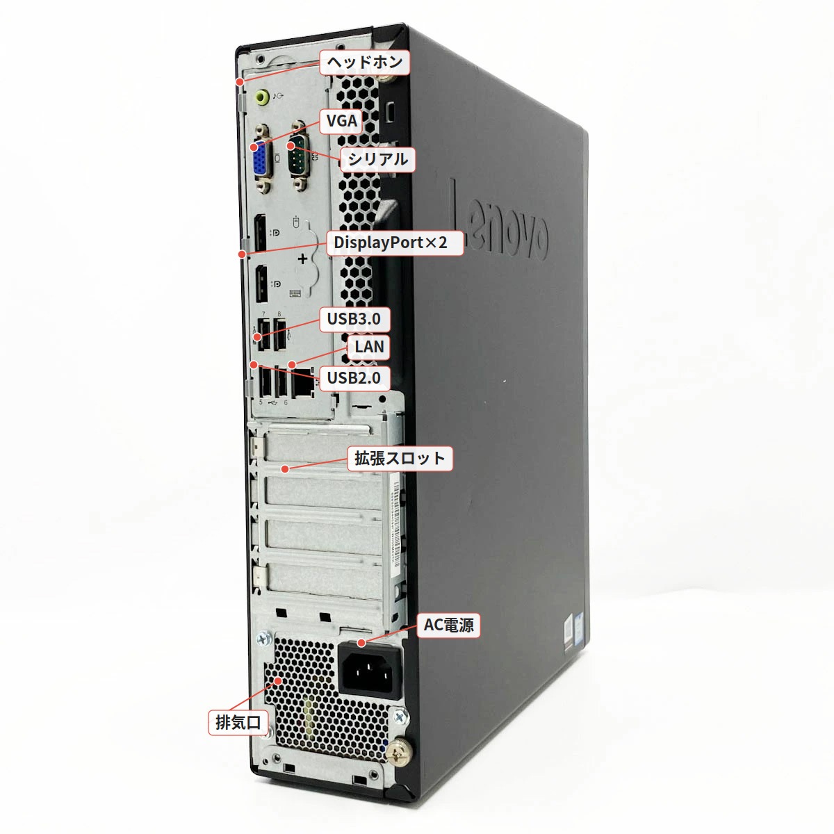 中古 ThinkCentre M720s Lenovo デスクトップパソコン Corei3 8100