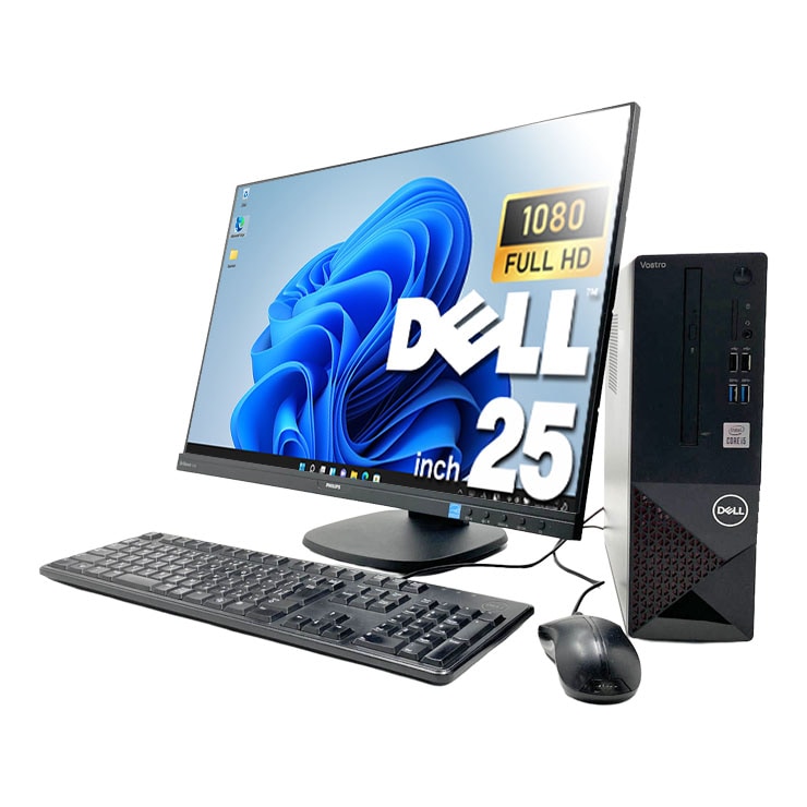 DELL Vostro 3681 デスクトップPC 本体　中古美品 中古 Vostro 3681 DELL デスクトップパソコン Corei5 10400/16GB