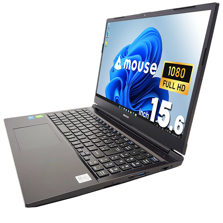 mouse❣i7✨新品SSD512GB✨薄型ノートパソコン✨Windows11✨ レンタル] mouse(マウス) ノートPC K5 15.6型 SSD512GB（Windows