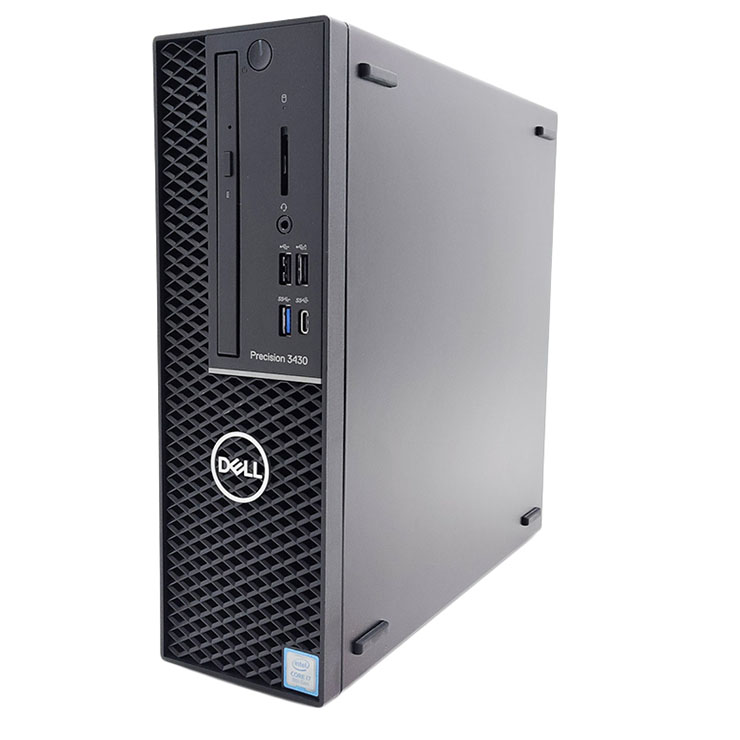 ゲーミングpc 合計容量2000GB！ 中古 デスクトップパソコン Office付き RadeonProWX4100 新品NVMe SSD 1000GB & HDD 1000GB 8世代 3D CG ゲーム 本体のみ Windows11 DELL Precision 3430 SFF Corei7 32GB 中古 パソコン デスクトップパソコン