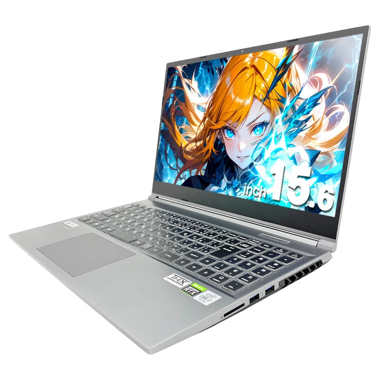 THIRDWAVE 15.6インチ ノートPC シルバー 中古 GALLERIA XL7C-R36 Thirdwave ノートパソコン Corei7 10875H/16GB