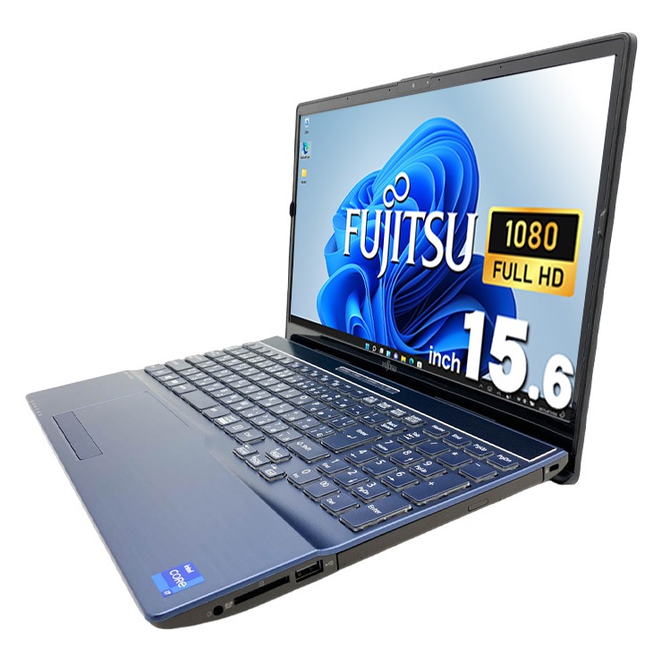 中古 LIFEBOOK FMVWE3A37L 富士通 ノートパソコン Corei7 1165G7/16GB