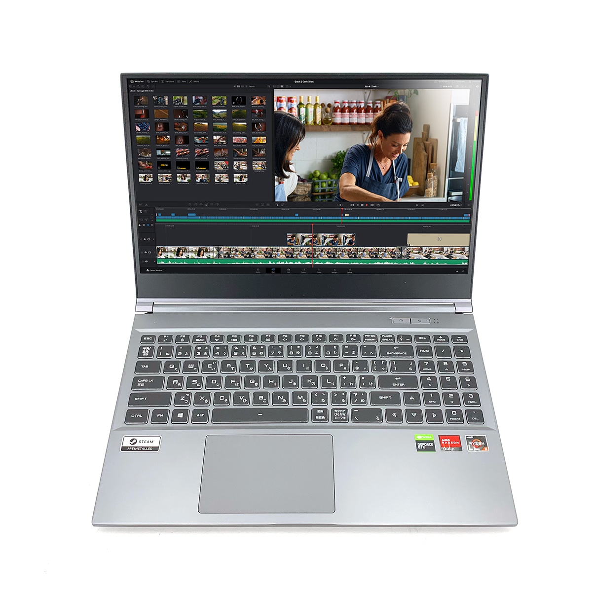 中古 ガレリア GR1650TGF-T GALLERIA ノートパソコン Ryzen5