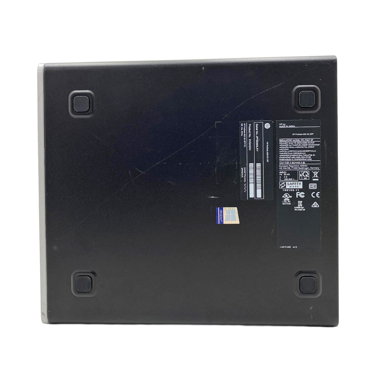 中古 ProDesk 600 G4 HP デスクトップパソコン Corei7 8700/16GB
