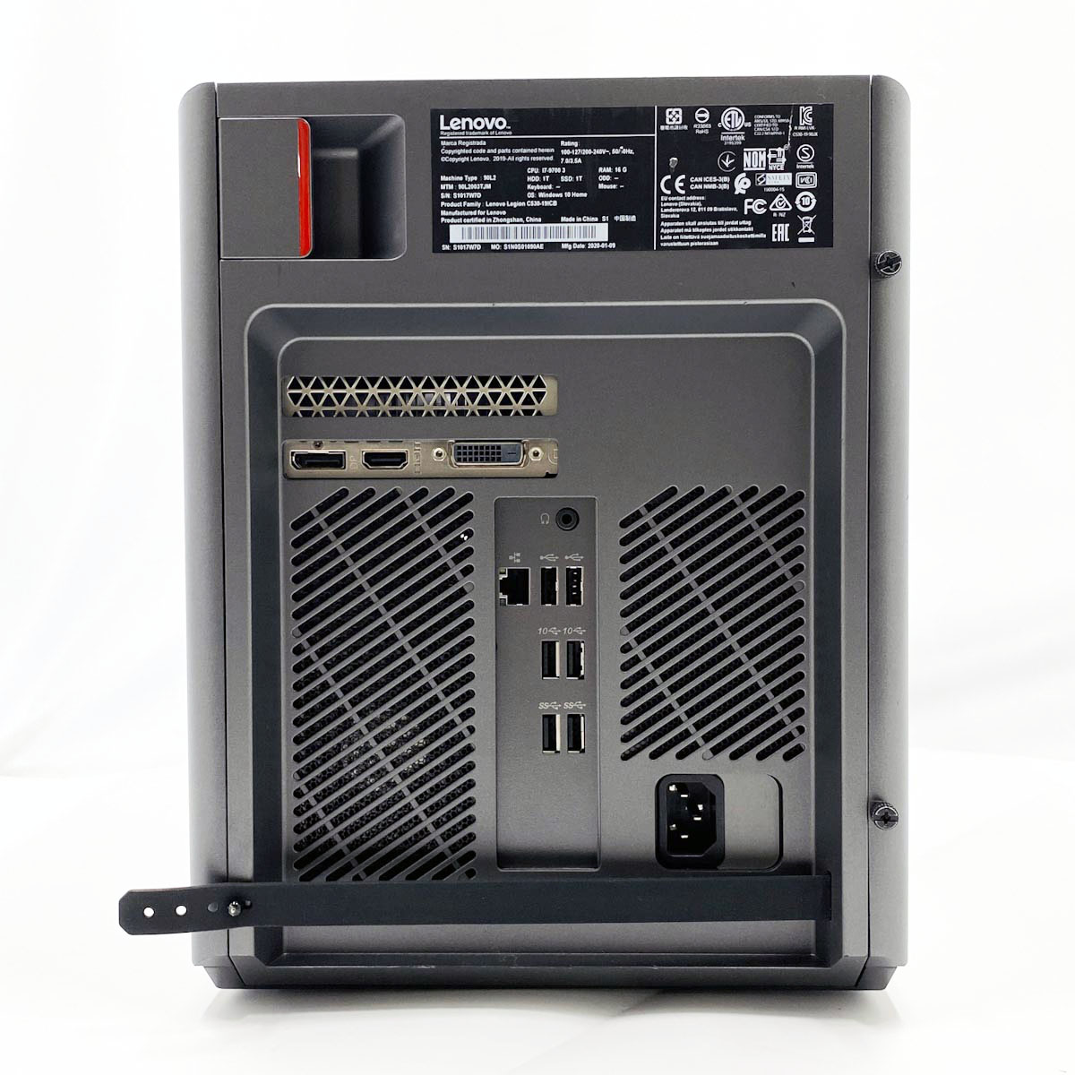 中古 Legion 90L2003TJM Lenovo デスクトップパソコン Corei7 9700