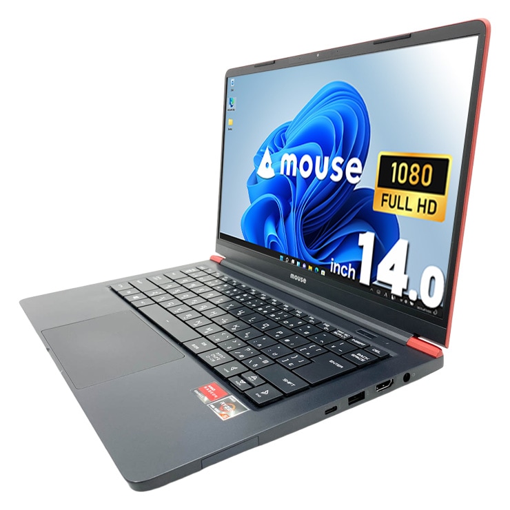 訳ありMouse X4-aR5RNIAR Ryzen 5 4600H 中古 X4-aR5RNIAR mouse ノートパソコン Ryzen5 4600H/16GB/SSD512GB
