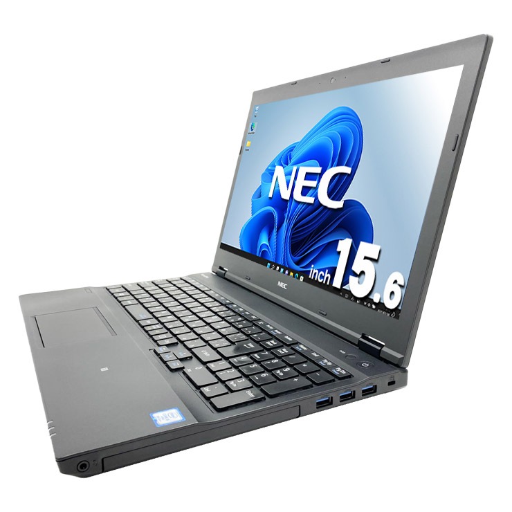 中古 VersaPro VKM17DZC3 NEC ノートパソコン 【大画面で作業しやすい
