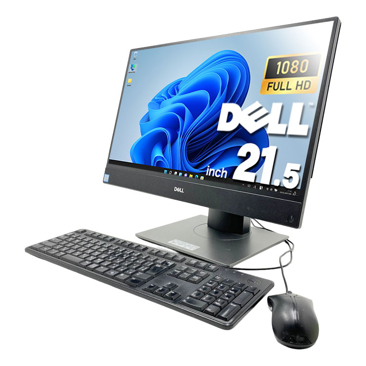 中古 OptiPlex OptiPlex 5270 AIO DELL デスクトップパソコン Corei3