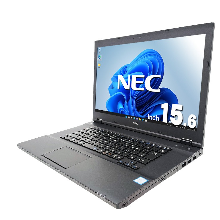 【買うならホントに今!1000円OFF!】嬉しいキーボード綺麗♪A4ノートで快適♪ 中古 ノートパソコン Office付き バッテリー良好 キーボード綺麗 大画面 快適 仕事 買い替え Windows11 NEC VersaPro VKT16XZG4 Corei5 16GB 15.6インチ 中古 パソコン ノートパソコン