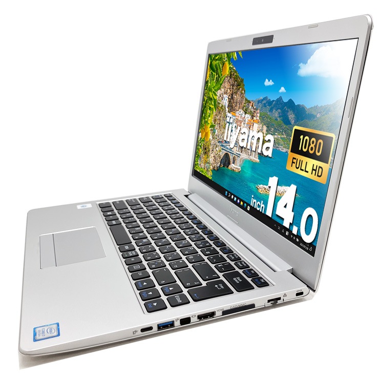 中古 N141WU iiyama ノートパソコン 【1点モノ】 Corei7 8550U/8GB