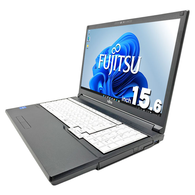 富士通 LIFEBOOK A5511/HX｜Core i3 第11世代｜8GB 中古 LIFEBOOK A5511/HX 富士通 ノートパソコン Corei3 1125G4/16GB