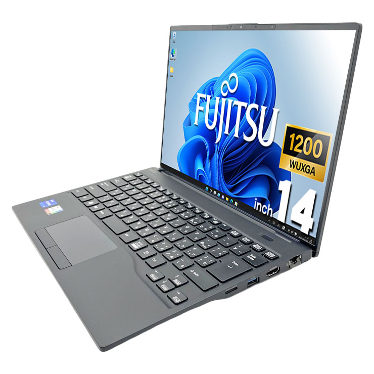 高性能中古ノート富士通UH-X/C3 i7-8 8G512G高速SSDWin11 中古 LIFEBOOK WU-X/H1 富士通 ノートパソコン Corei7 1355U/16GB