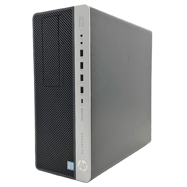 中古 EliteDesk 800 G4 TWR HP デスクトップパソコン Corei5 8500/32GB