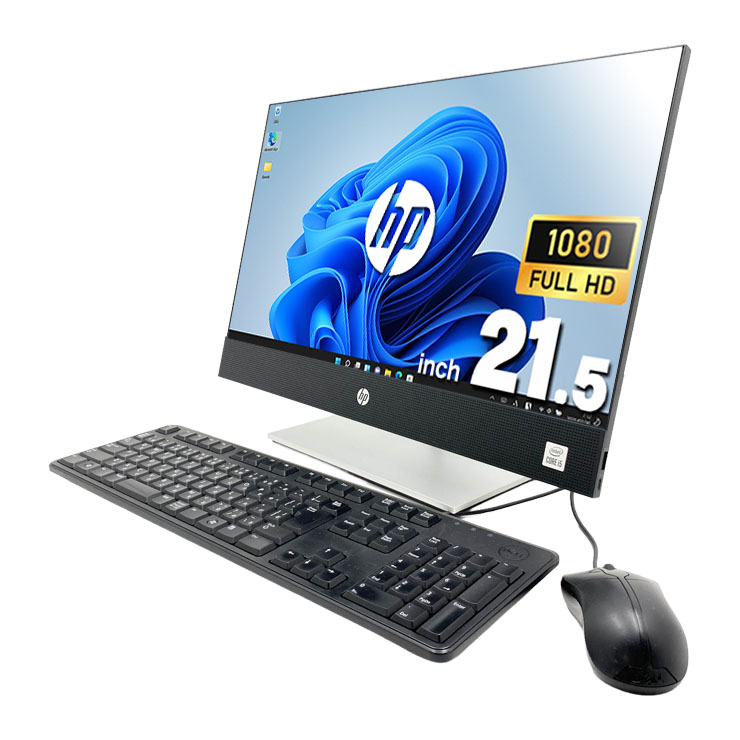 中古 ProOne 600 G6 AiO HP デスクトップパソコン Corei5 10500T/16GB
