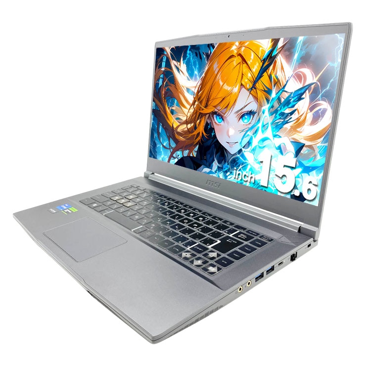 ゴールド ノートpc 中古美品 N51/TG 4GB 500G 無線 中古 B12UC-5002JP MSI ノートパソコン Corei5 12450H/16GB/SSD512GB