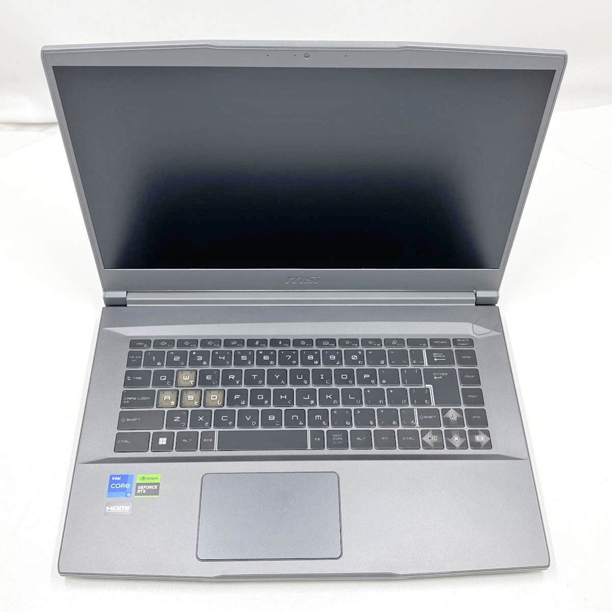 中古 B12UC-5002JP MSI ノートパソコン Corei5 12450H/16GB/SSD512GB