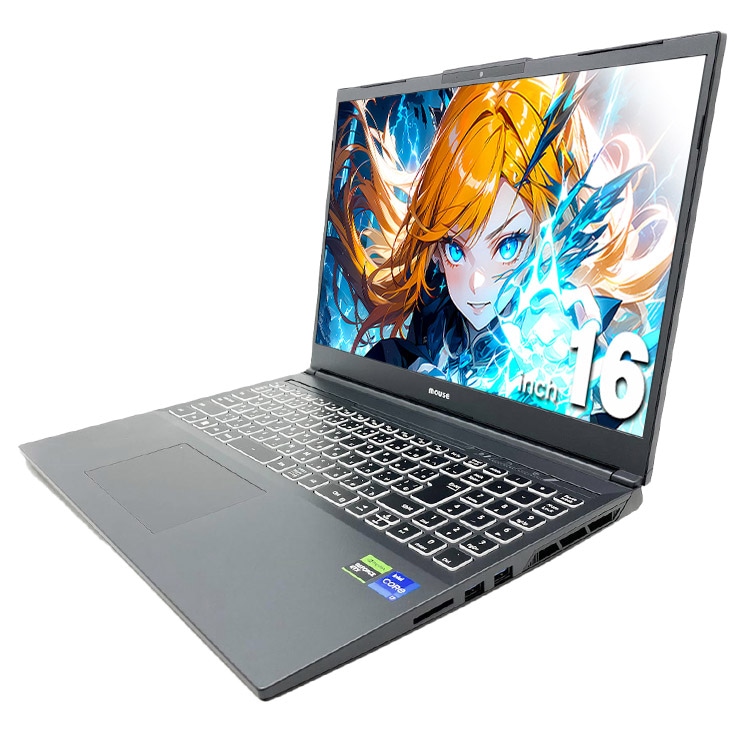 中古 G-Tune P6-I7G50BC25BNHBK3 mouse ノートパソコン Corei7 12650H