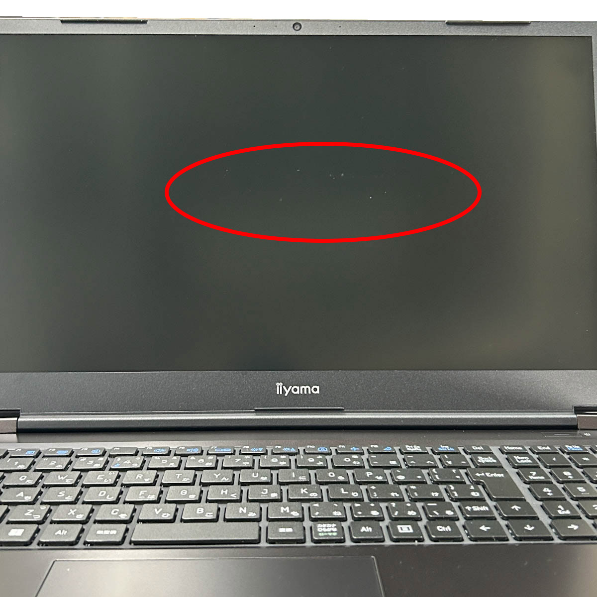 中古 15FH127-i5-UHSX iiyama ノートパソコン Corei5 12450H/16GB