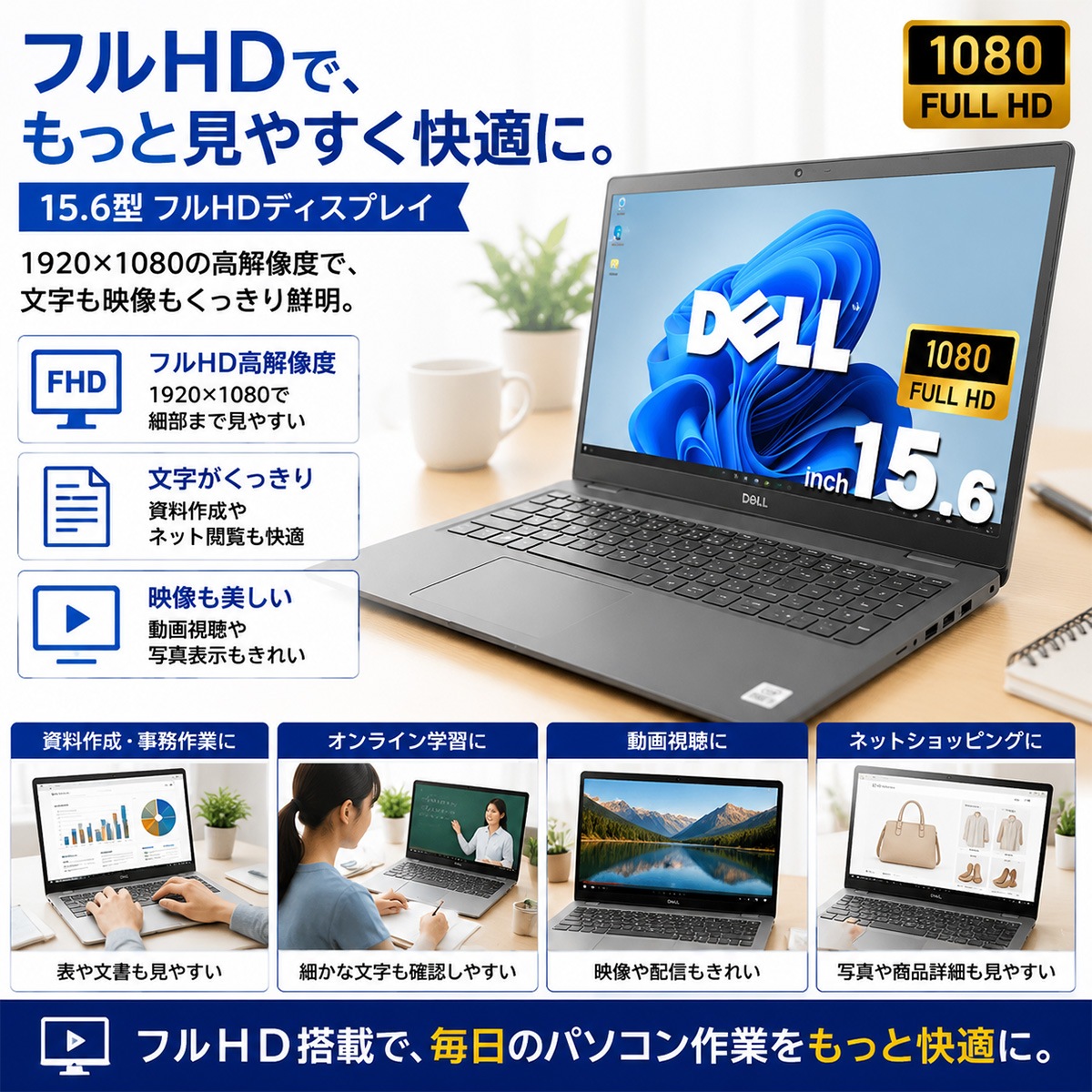 中古 Vostro 3520 DELL ノートパソコン Corei3 1115G4/8GB/SSD256GB