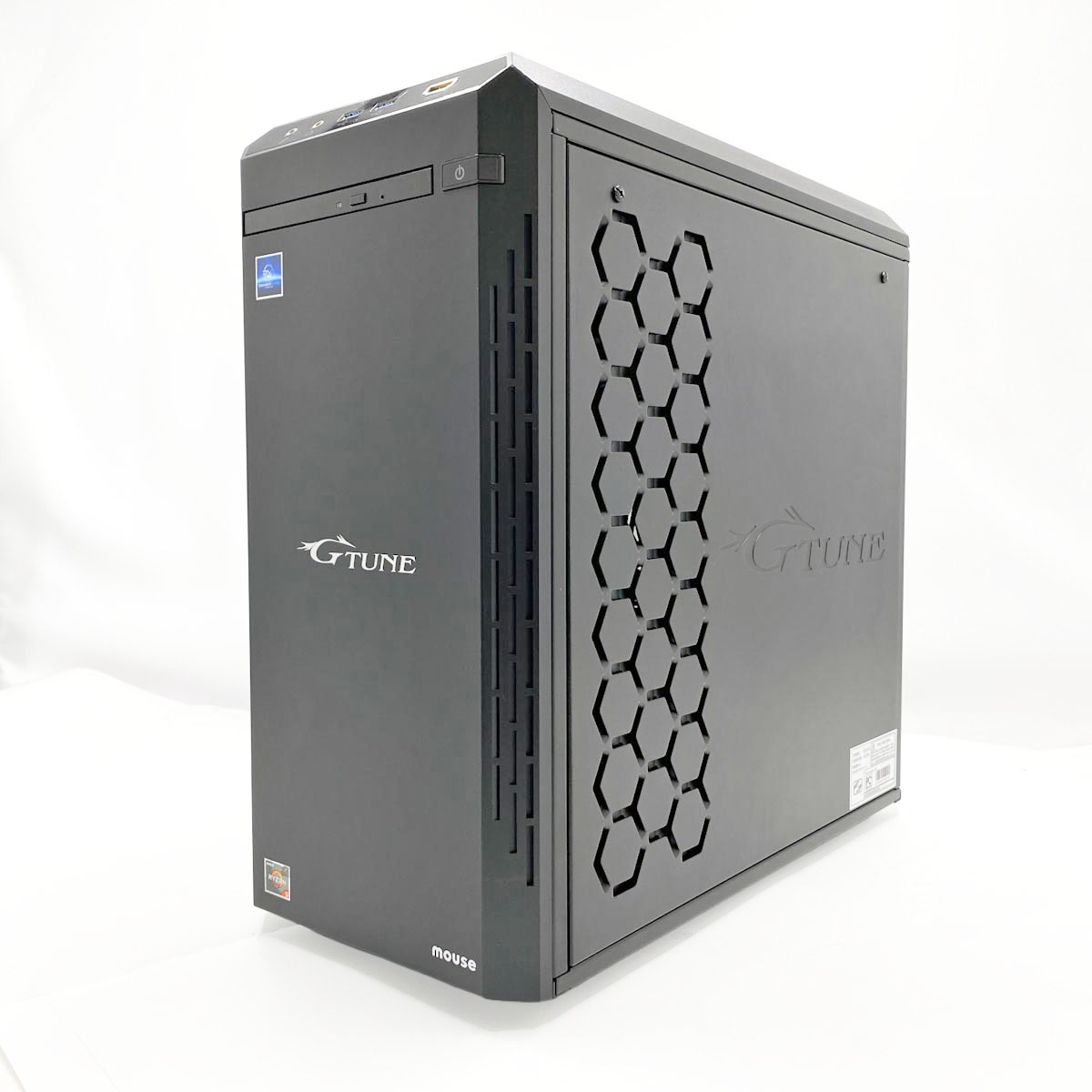 東京都23区(送料込み) パソコンデスク (TPS4935) 中古 G-Tune EGPR536R207S1 mouse デスクトップパソコン Ryzen5 3600