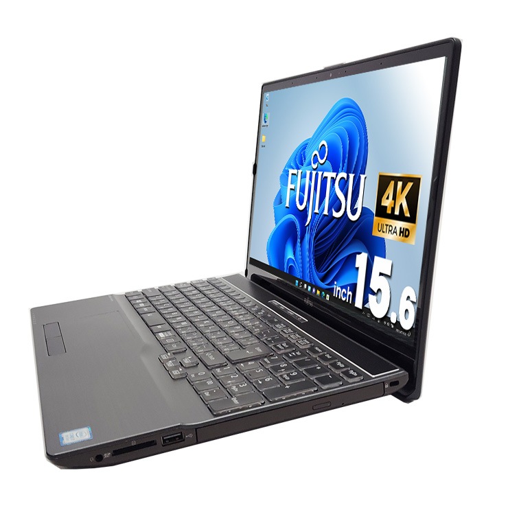 中古富士通15.6インチ LIFEBOOK AH43E3 Office 2024 富士通 FUJITSU ノートPC LIFEBOOK AH FMVA45J3B [16型 /i5-1235U /RAM