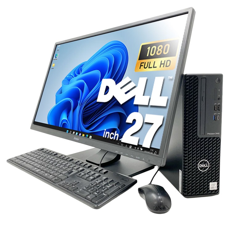 中古 Precision 3440 DELL デスクトップパソコン Corei7 10700/16GB