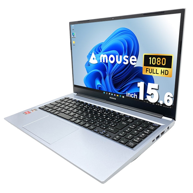 中古 B5-R7ENASW11-H mouse ノートパソコン Ryzen7 4800U/16GB