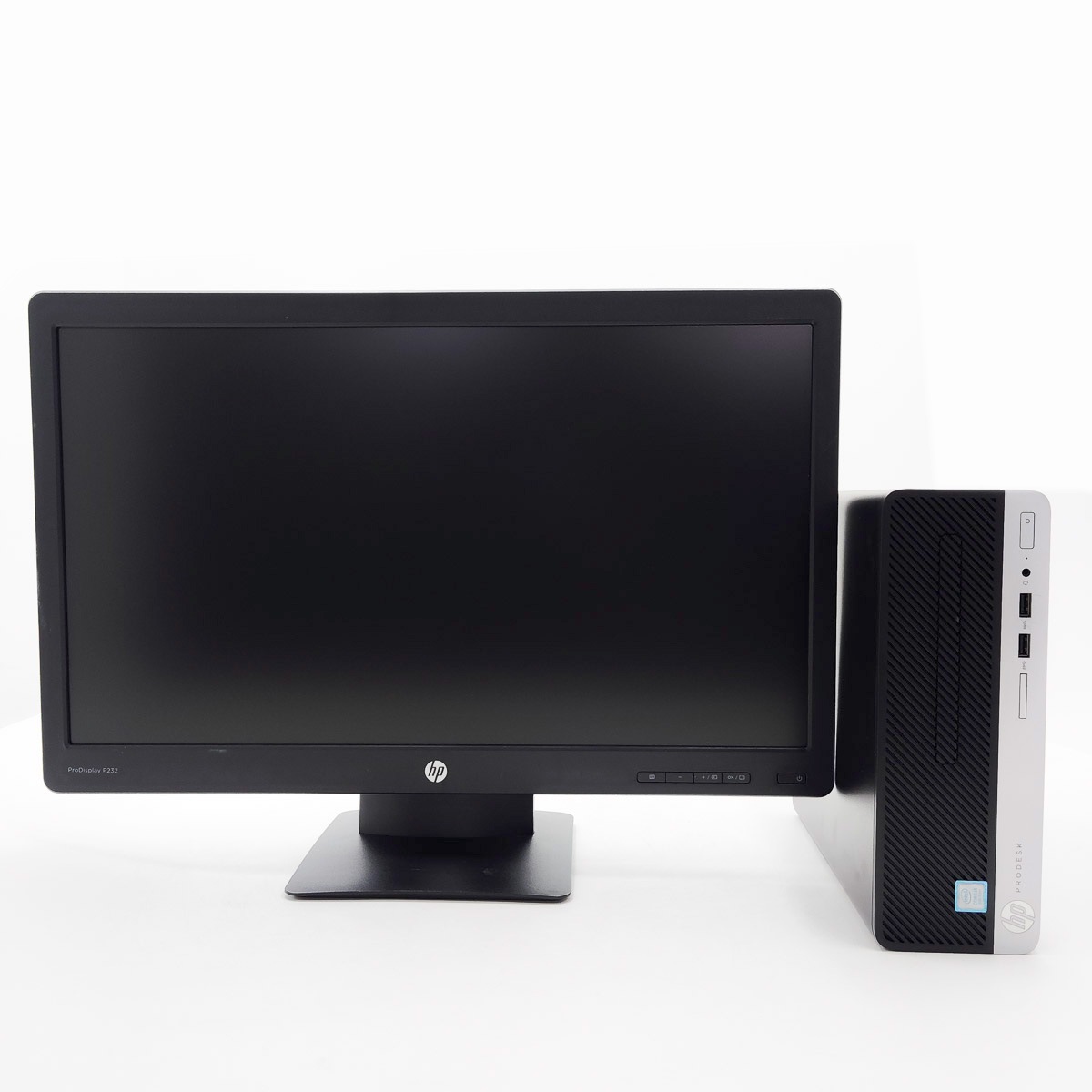 ゲーミングpc 大きな画面で作業効率UP！ 中古 デスクトップパソコン Office付き 液晶セット メーカー統一 Radeon R7 430 大画面 買い替え Windows11 Pro HP ProDesk 400 G5 SFF Corei5 16GBメモリ 23型 中古 パソコン デスクトップパソコン