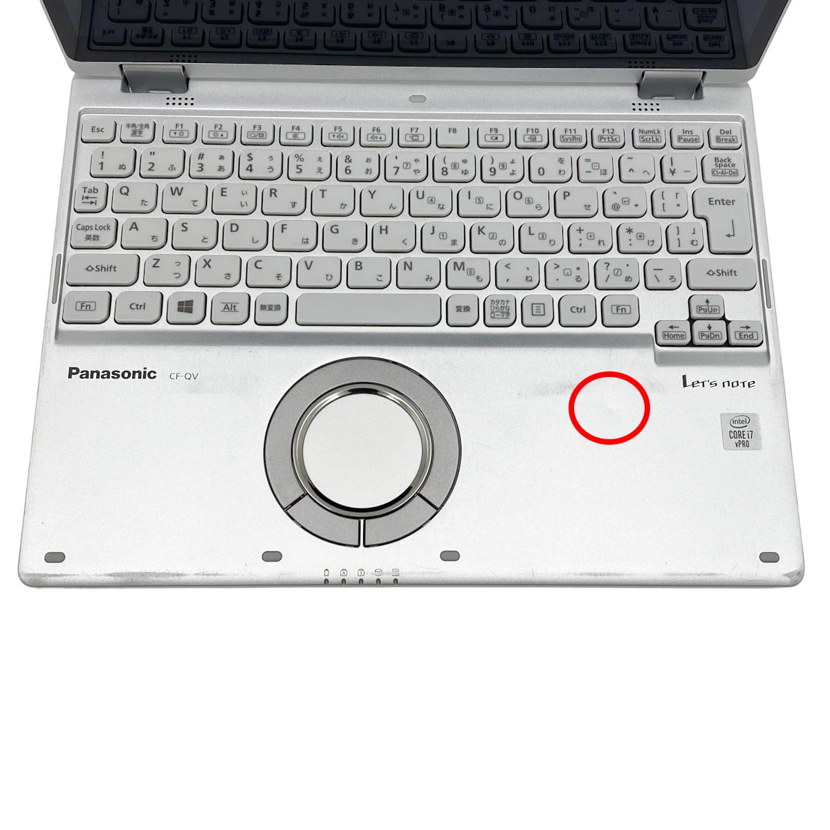 中古 レッツノート Let's note CF-QV9TFLVS Panasonic ノートパソコン