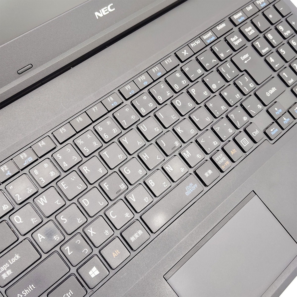 デスクに固定して毎日の事務作業に！! 中古パソコン 中古 ノートパソコン Office付き テンキー  固定利用 事務作業向け 新品マウス ビジネス 訳あり Windows11 Pro NEC VersaPro VKT16X-4 Core i5 8GB 15.6インチ 中古 パソコン ノートパソコン