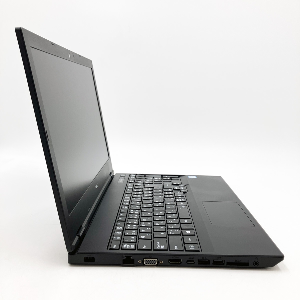 多機能で便利な1台が訳あり特価！ 中古 ノートパソコン Office付き 訳あり特価 バッテリー良好 オマケ付 多機能 WEBカメラ 訳あり Windows11 Pro NEC VersaPro  VKM16X-5 Corei5 8GB 15.6インチ 中古 パソコン ノートパソコン