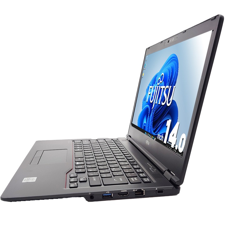 【再発見セール★3000円OFF!】高性能CPU+NVMe搭載で業務効率向上！ 中古パソコン 中古 ノートパソコン Office付き Win11正式対応 第10世代 webカメラ 持ち運び サブPC NVMe Windows11 Pro 富士通 LIFEBOOK U7410/D Core i5 8GB 14.0インチ 中古 パソコン ノートパソコン