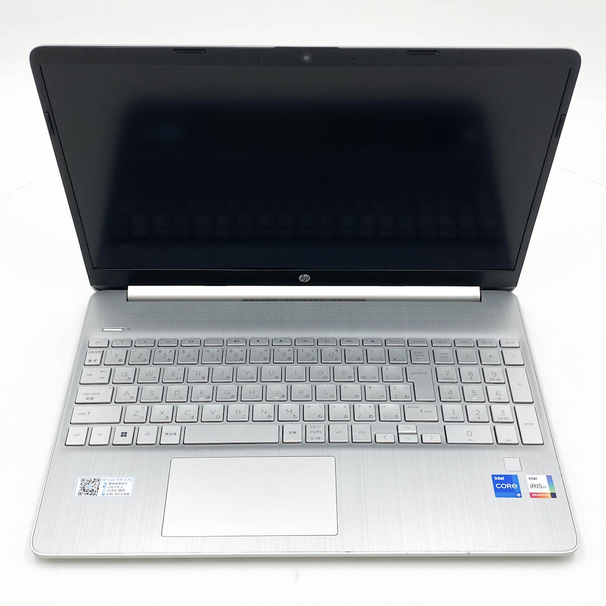 HP ノートPC　model 15s-fq5041TU 中古 15s-fq5041TU HP ノートパソコン Corei5 1235U/16GB/SSD256GB