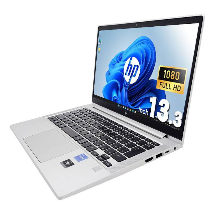 どんな場所にもなじむシンプルデザイン♪ 中古 ノートパソコン Office付き 12世代 ビジネス 薄型 シンプルデザイン 安心 訳あり Windows11 Home HP EliteBook 630 G9 Corei5 16GBメモリ 13.3型 中古 パソコン ノートパソコン