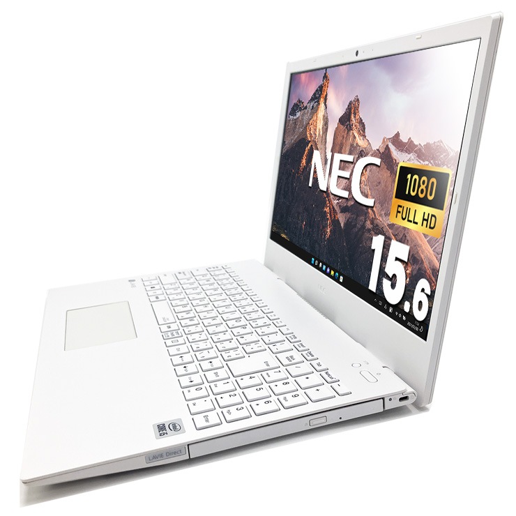 金色 新品高速SSD Windows10 中古美品 15型 NEC PC-LS150HS6G ノートパソコン Core i7-2670QM 4コア 8GB DVDRW 無線 カメラ Office有 LaVie NEC LS150中古ノート Office Win10Home搭載-15.6型 (1366x768