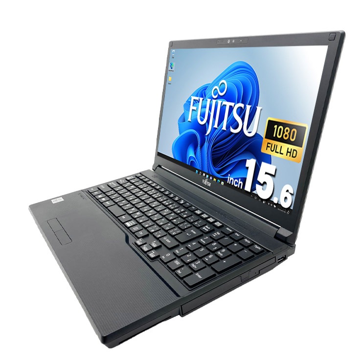 Fujitsu A7510/EノートPC 本体 16G 512G 中古 LIFEBOOK A7510/E 富士通 ノートパソコン Corei7 10610U/16GB
