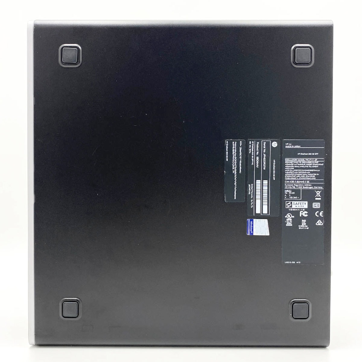 中古 EliteDesk 800 G5 SFF HP デスクトップパソコン Corei5 9500/16GB