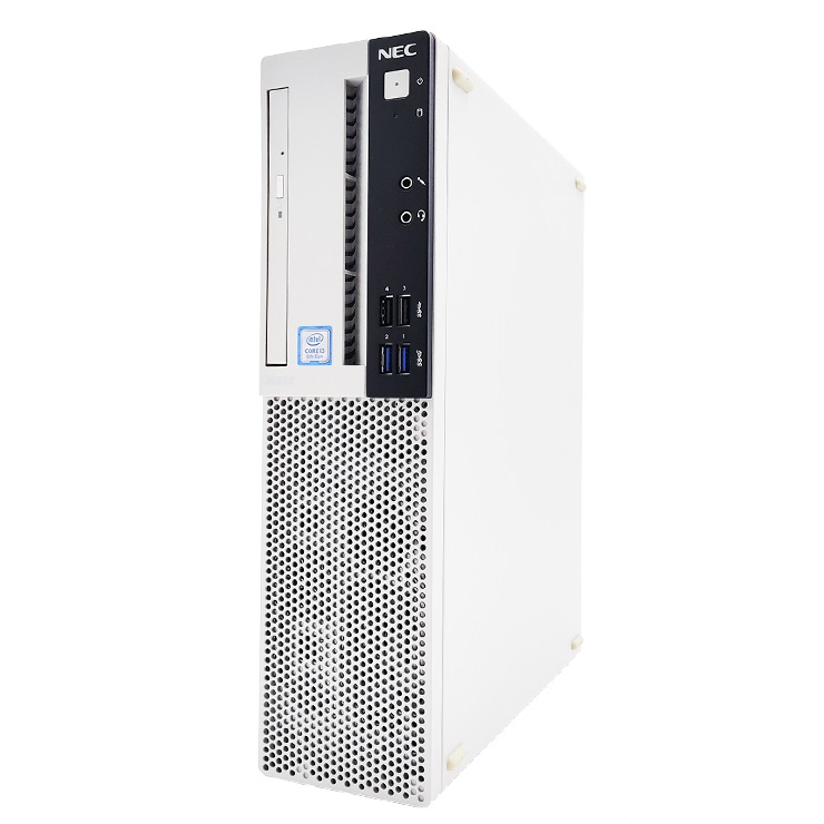 NEC スリムタワーPC　Corei3 8100 メンテナンス済み 中古 Mate MRL36L-4 NEC デスクトップパソコン Corei3 8100/16GB