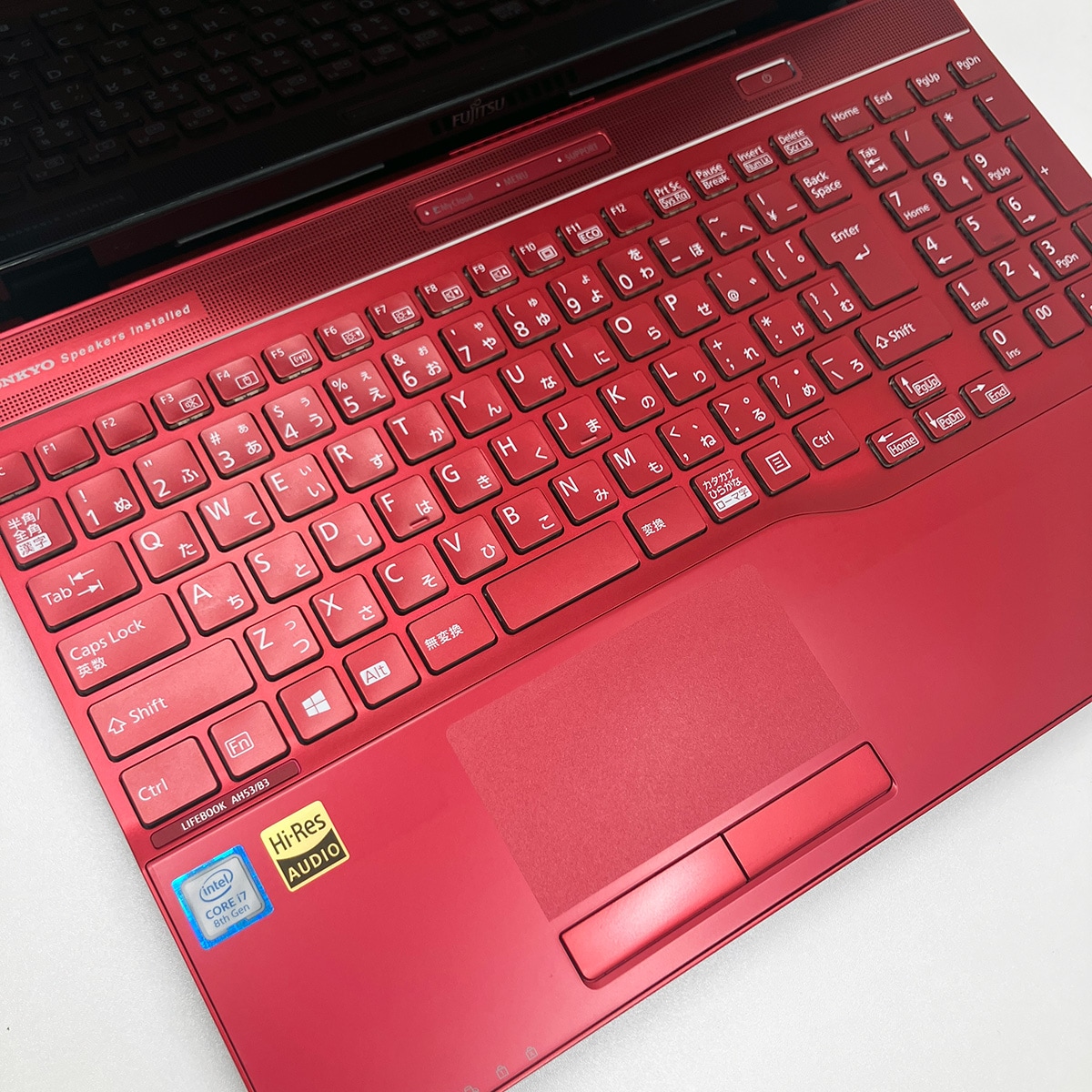 1円～ FUJITSU LIFEBOOK AH53/B3 15.6インチ Core i7-8550U 1.8GHz/8GB