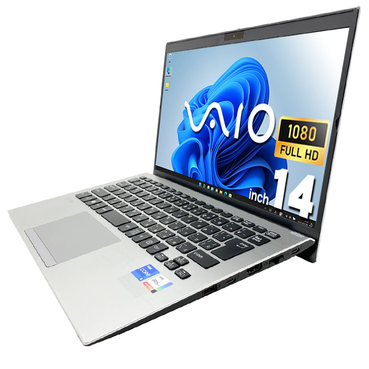 中古 VJPK218000563 VAIO ノートパソコン Corei5 1135G7/16GB/SSD256GB