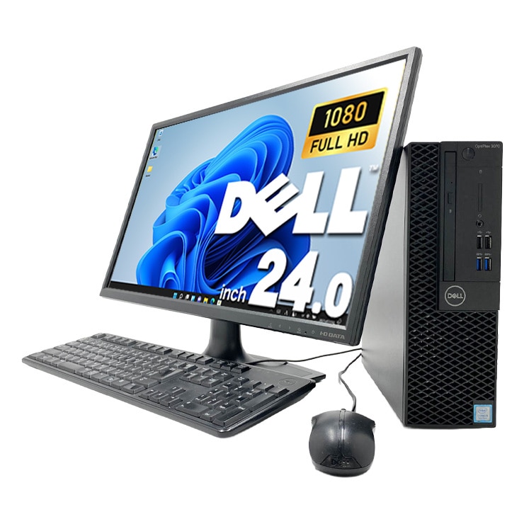 中古 OptiPlex 3070 DELL デスクトップパソコン Corei5 9500/16GB
