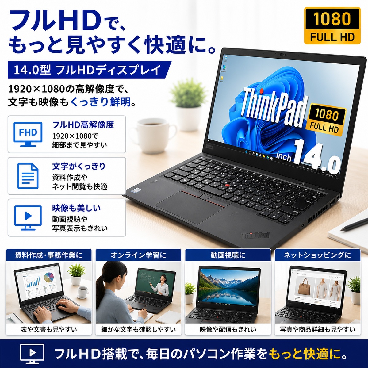中古 ThinkPad X1 Carbon Gen6 Lenovo ノートパソコン 20KGS9XL00
