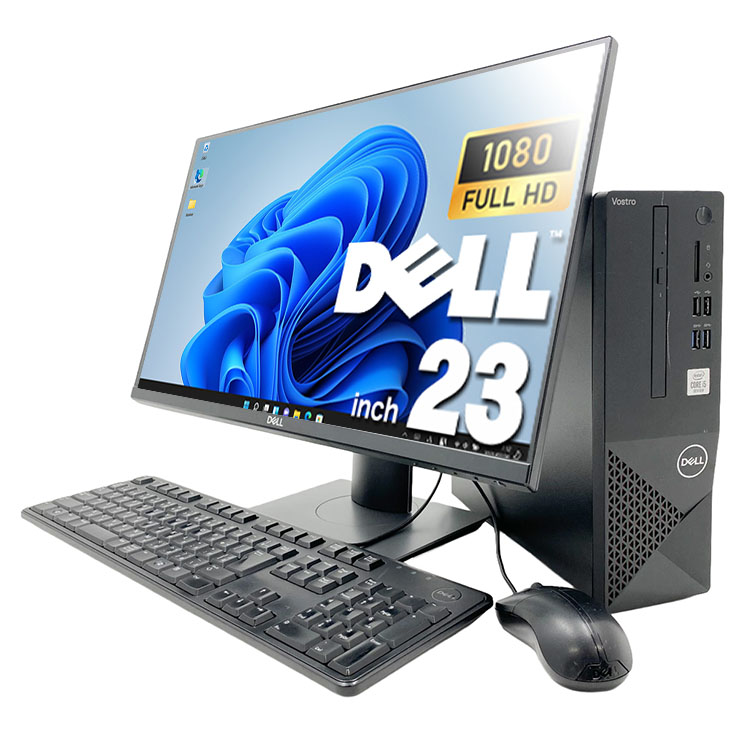 ハード王】1円～/デスク/DELL Vostro3681/Corei5-10400/8GB/ストレージ 