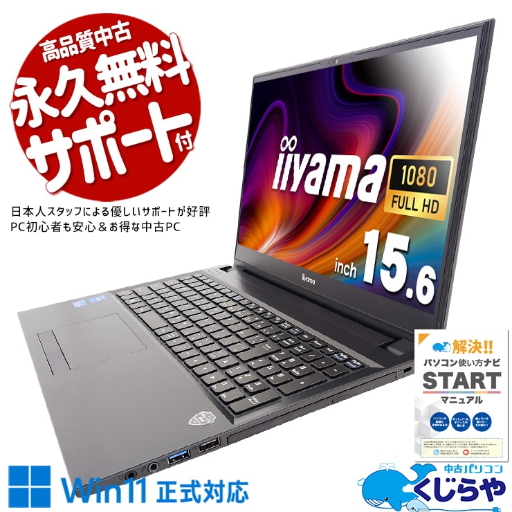 中古 IStNXs-15-FH123-i5-UXSXB iiyama ノートパソコン Corei5 1235U