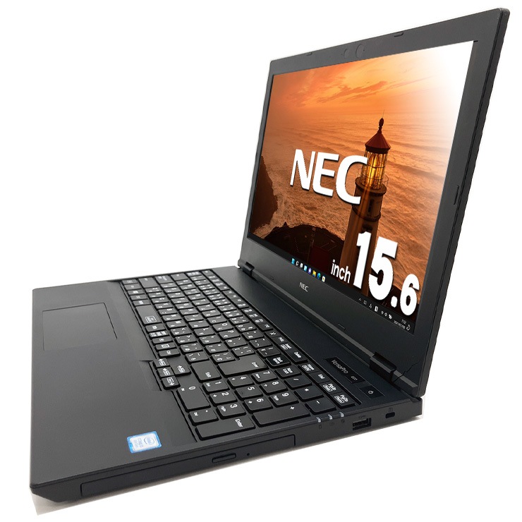 一般b利用に！訳あり特価！ 中古 ノートパソコン Office付き 訳あり特価 バッテリー良好 オマケ 無線マウス付 DVD再生 テンキー 訳あり Windows11 Pro NEC VersaPro VKT16XZG5 Corei5 8GB 15.6インチ 中古 パソコン ノートパソコン