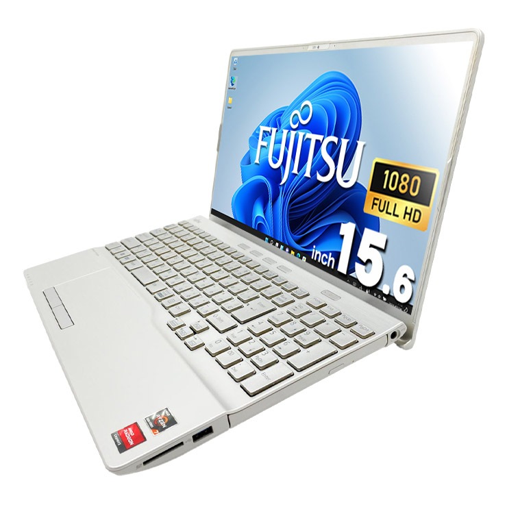中古 LIFEBOOK AH51/H 富士通 ノートパソコン Ryzen7 5700U/16GB