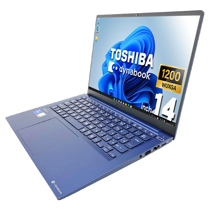16GB 極美品 東芝 RJ74/KU 14.0型 第12世代 軽量 ノートPC 中古 dynabook RJ74/KU 東芝 ノートパソコン Corei7 1260P/16GB