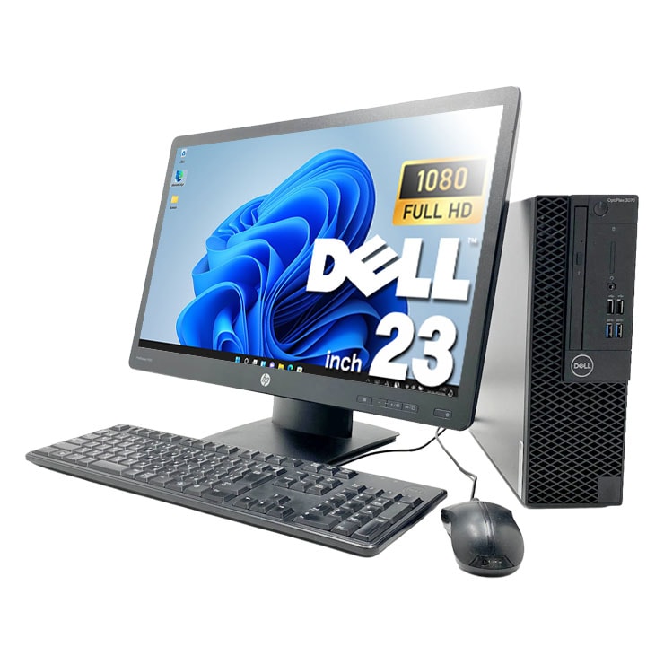 中古 OptiPlex 3070 DELL デスクトップパソコン Corei5 9500/16GB