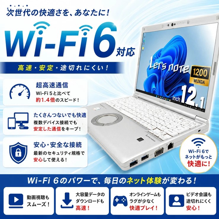 中古 レッツノート Let's note CF-SV9RFLVS Panasonic ノートパソコン
