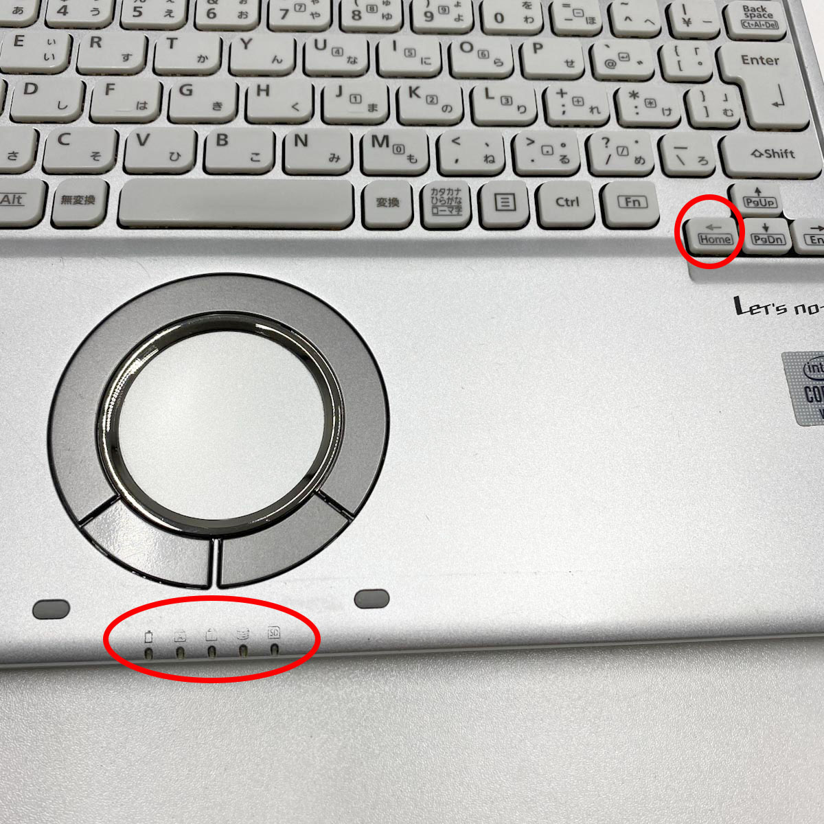 中古 レッツノート Let's note CF-QV9U30VS Panasonic ノートパソコン